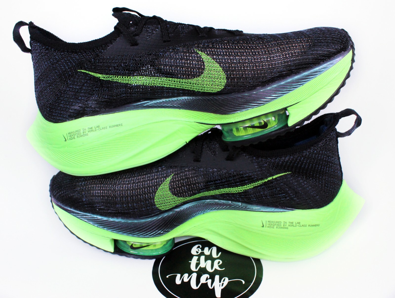 Nike Air Zoom Alphafly Next% Black Neon 