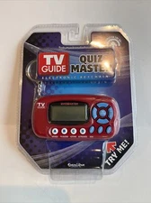 TV Guide Quiz Master Electronic Handheld Keychain Game Needs Batteries Sealed