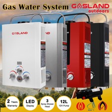 GASLAND Lux LPG Califont Portable Gas Hot Water Heater RV 4.3l Pump Zealand  for sale online | eBay