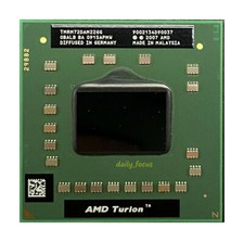 AMD RM-72 X86 TMRM72DAM22GG Mobile Turion64 X2 Socket S1 K8 2.1GHz CPU Processor
