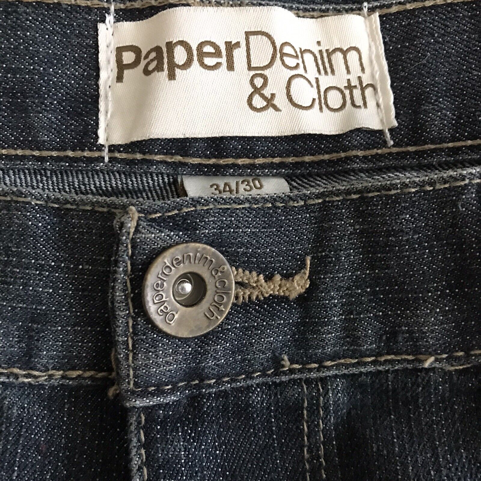Paper Denim & Cloth Blue Faded Slim Straight Jean… - image 7