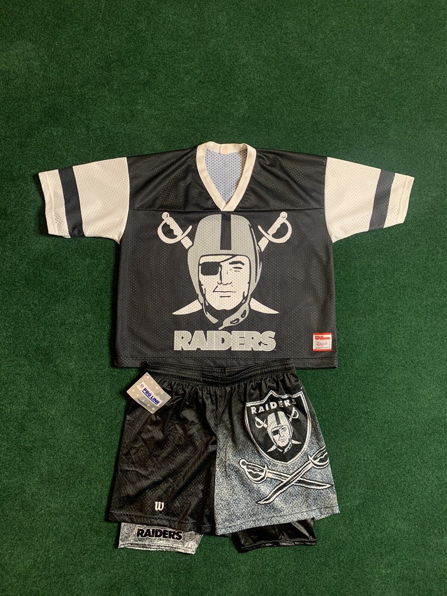 Vintage 80s/90s Raiders Starter Jersey Shorts Oakland Las Vegas LA