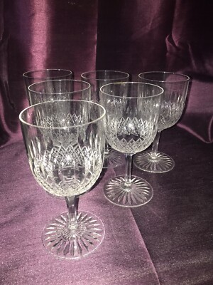Lot De 5 Grands Verres à Eau Transparents – Occasion – Sans Marque