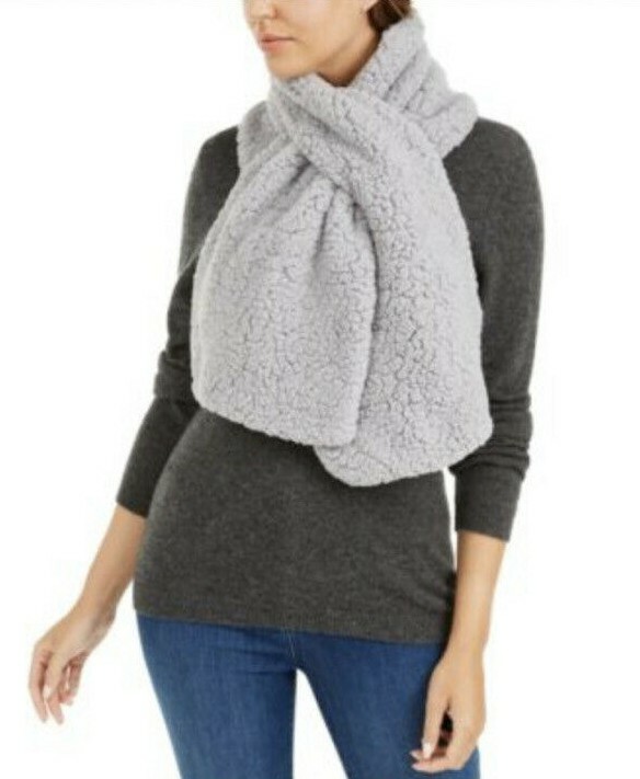 sherpa fleece scarf