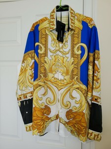 versace mens shirt ebay