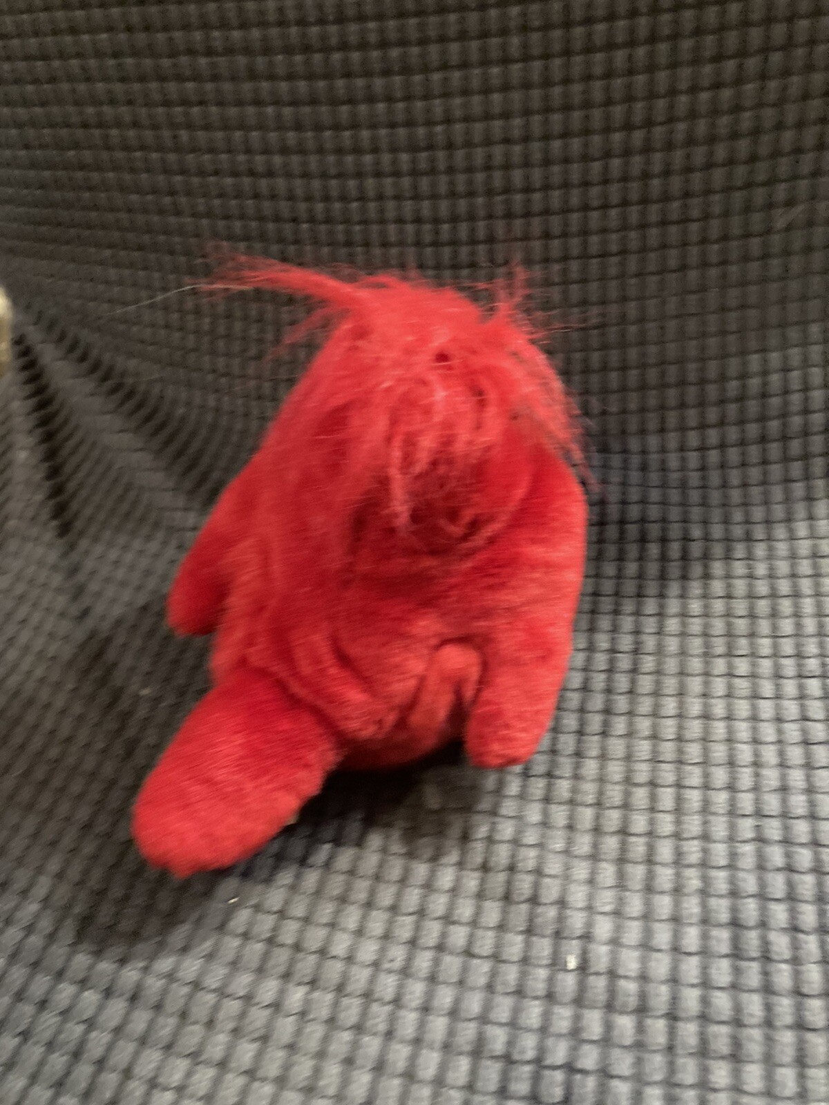 K&M Toys International 2001 5” Plush Red Cardinal Bird Stuffed Animal