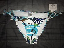BNWT Womens Body Glove Swimsuit Bikini Bottom XS Print Xtra Small