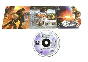 Playstation Wild Arms 2 Demo Disk Cd Ebay