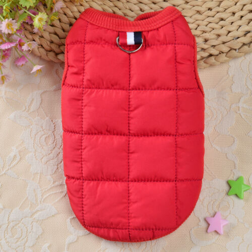 Warme Hunde Winterjacke Fleece Hundeweste Mantel Chihuahua Hundebekleidung - Bild 13 von 18