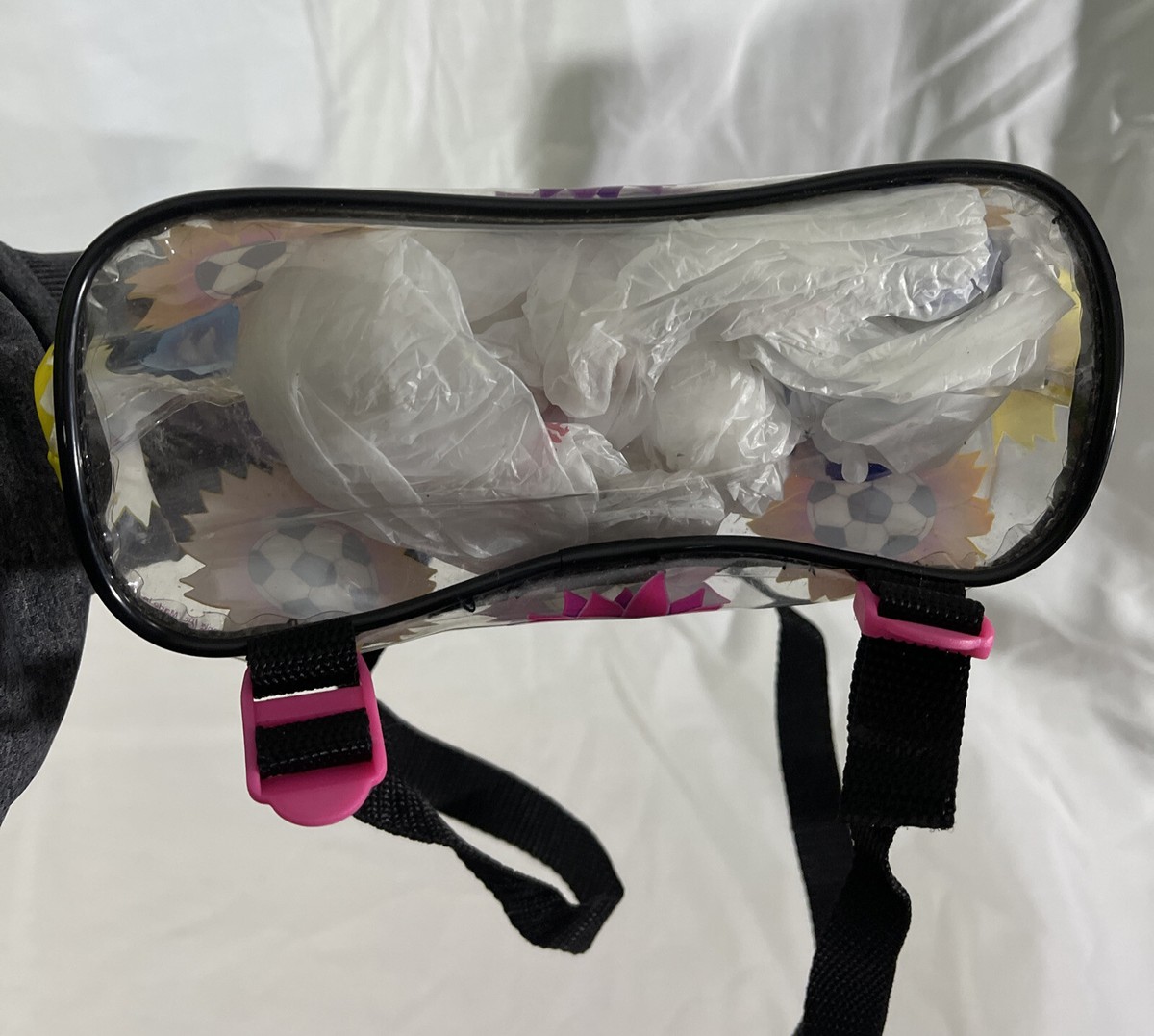 Vintage Lisa Frank Soccer Ball Clear Mini Backpack Purse 1990s 2000s Lisa Frank Vintage Backpack - Etsy main image 3