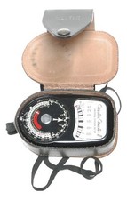 Weston master II Analog hand held light exposure f/stop meter vintage