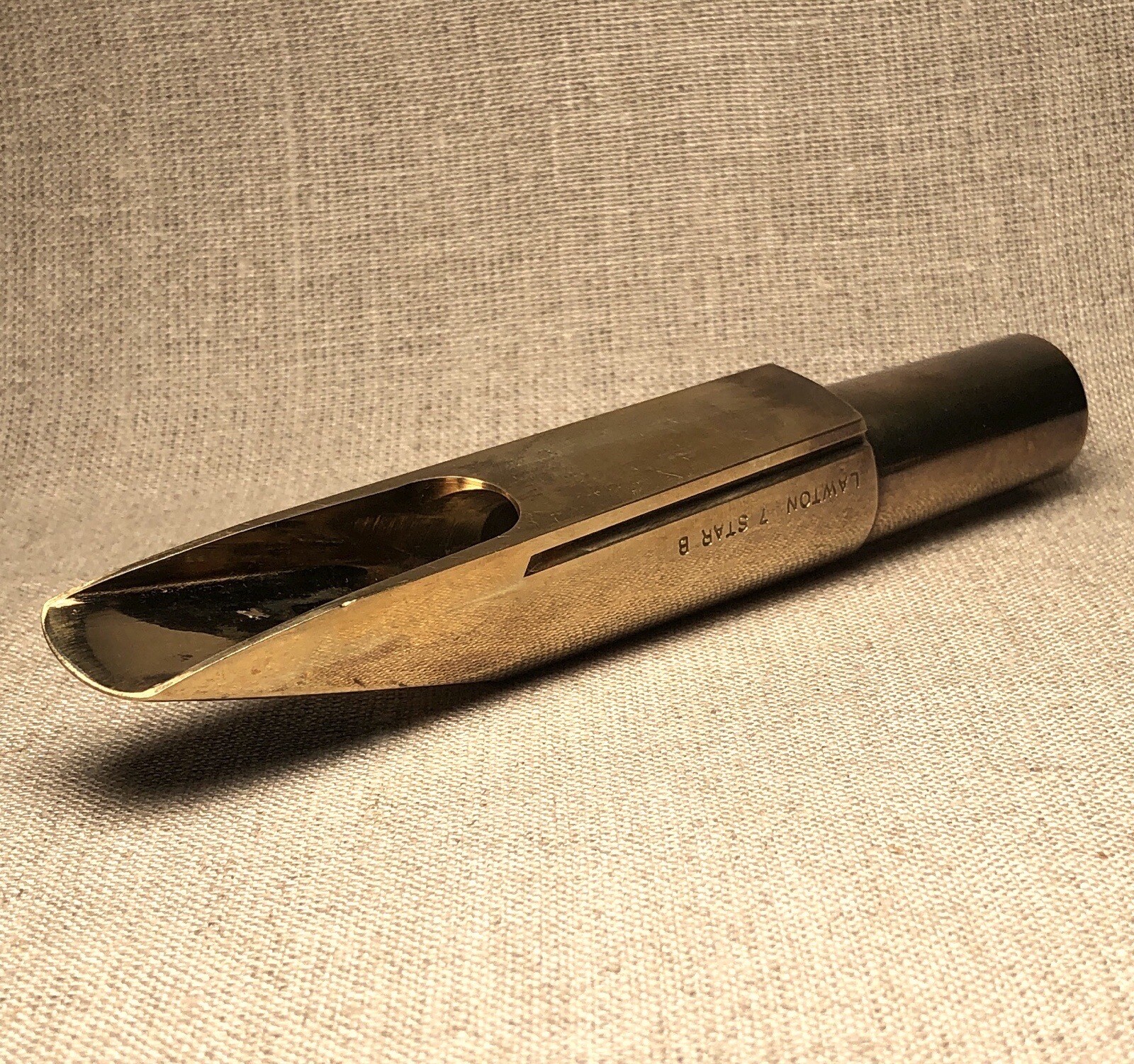 VINTAGE LAWTON 7* B BARITONE SAXOPHONE SAX MOUTHPIECE eBay