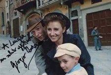 Giorgio Cantarini Foto Autografata Signed Photo Autografo La vita è bella