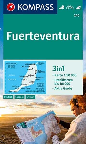 Thumbnail - Kompass Wanderkarte 240 Fuerteventura 1:50.000