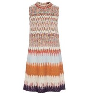 NEW Missoni Multicolor Knit Short Dress size 40  DD337