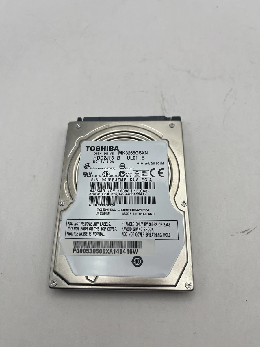 Toshiba SATA I 320 GB Internal Hard Disk Drives for sale | eBay