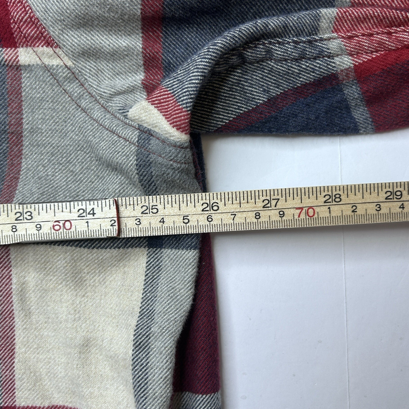 Pendleton Burnside Button Up Plaid Flannel Shirt … - image 5