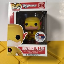 Funko Pop Reverse Flash Dallas Comic Con Exclusive DC Universe #39 2013 RARE