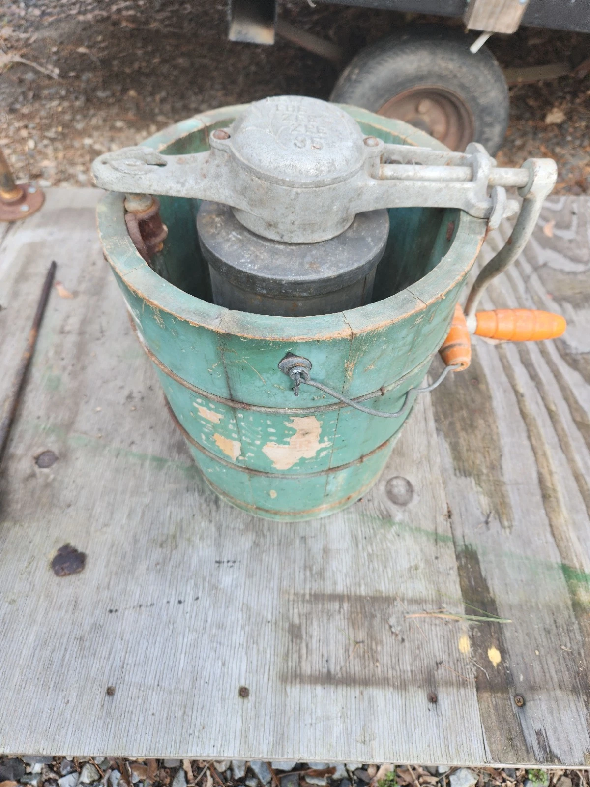 Vintage New Fre Zee Zee 35 Ice Cream Maker