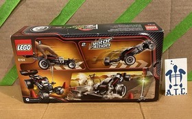 Factory Sealed Power Extreme Wheelie Lego Racers Motor Action Vehicle Set (8154)