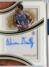 2015-16 PANINI IMMACULATE COLLECTION ADRIAN DANTLEY AUTO 08/99!!
