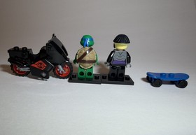LEGO Teenage Mutant Ninja Turtles: Karai Bike Escape (79118) As Is