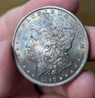 1890 High Grade Beautifully Toned Proof-like Morgan Silver Dollar
