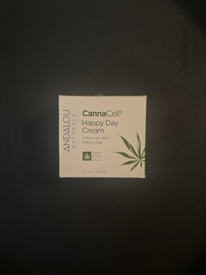 Andalou Naturals Cannacell Happy Day Cream Face Moisturizer Face Cream 1.7 Oz