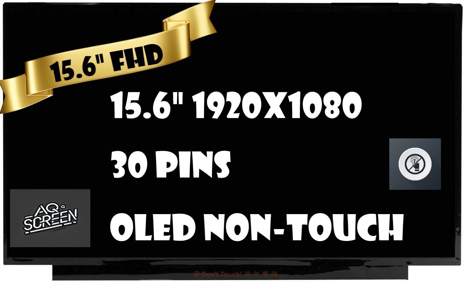 15.6 OLED LCD Screen ATNA56YX03 For ASUS M3500 M6500 K3500 X1505 AM-OLED 1080p