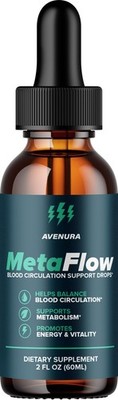 (1 Pack) MetaFlow Liquid Drops   Meta Flow Drops Advanced Formula Blood Support