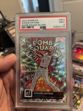 2022 Donruss Shohei Ohtani Bomb Squad SILVER 62/349 PSA 9 MINT .. LOW POP 🔥🔥