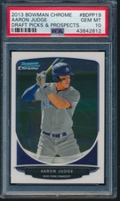 PSA 10 AARON JUDGE 2013 Bowman Chrome Draft Yankees Rookie Card RC GEM MINT QTY