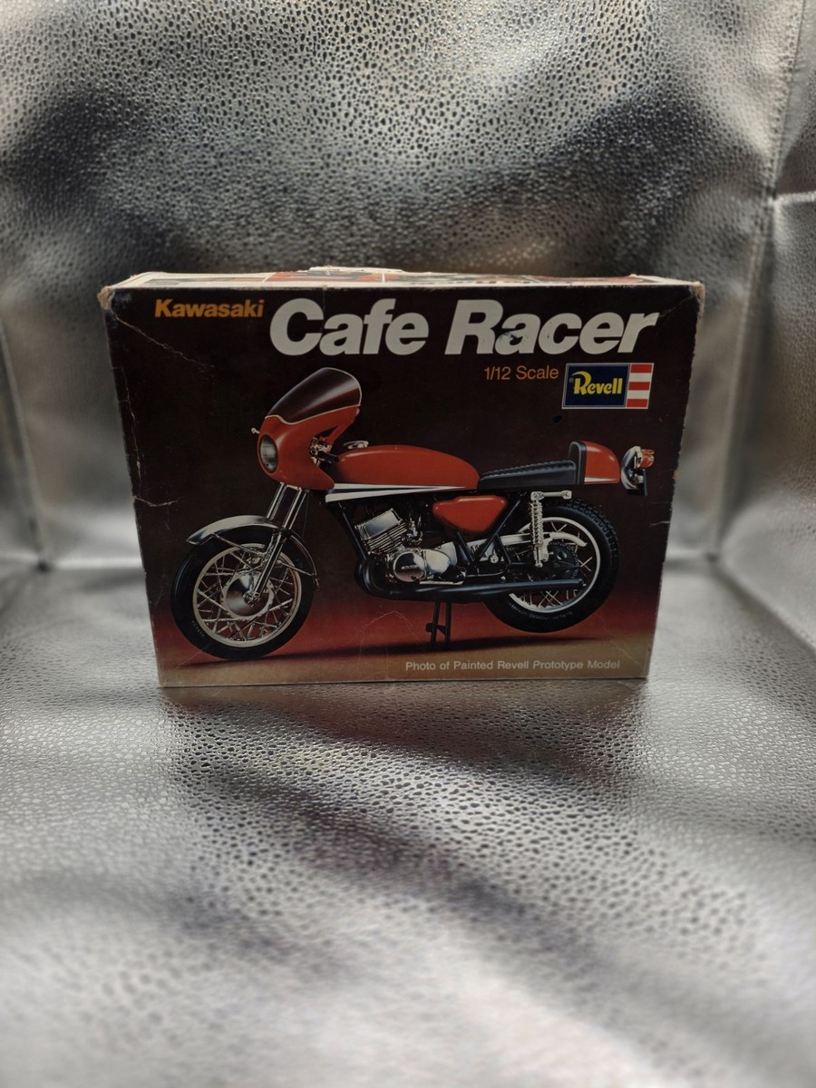 Kawasaki Cafe Racer 1:12 Revell H-1516 Vintage Unbuilt Model