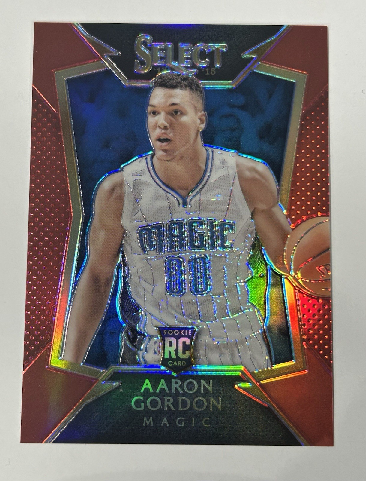 2014-15 AARON GORDON - PANINI SELECT NBA RED ROOKIE RC #91 - /149