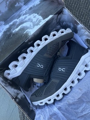ON Cloudswift 2 New With Original Box Men s 7.5 Woman s 9 Blk / Rock