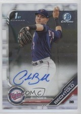 2019 Bowman Chrome Prospect Auto Andrew Bechtold #CPA-ABE Auto 7qg