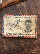 1927 CHARLES LINDBERGH CELLULOID SOUVENIR POC...