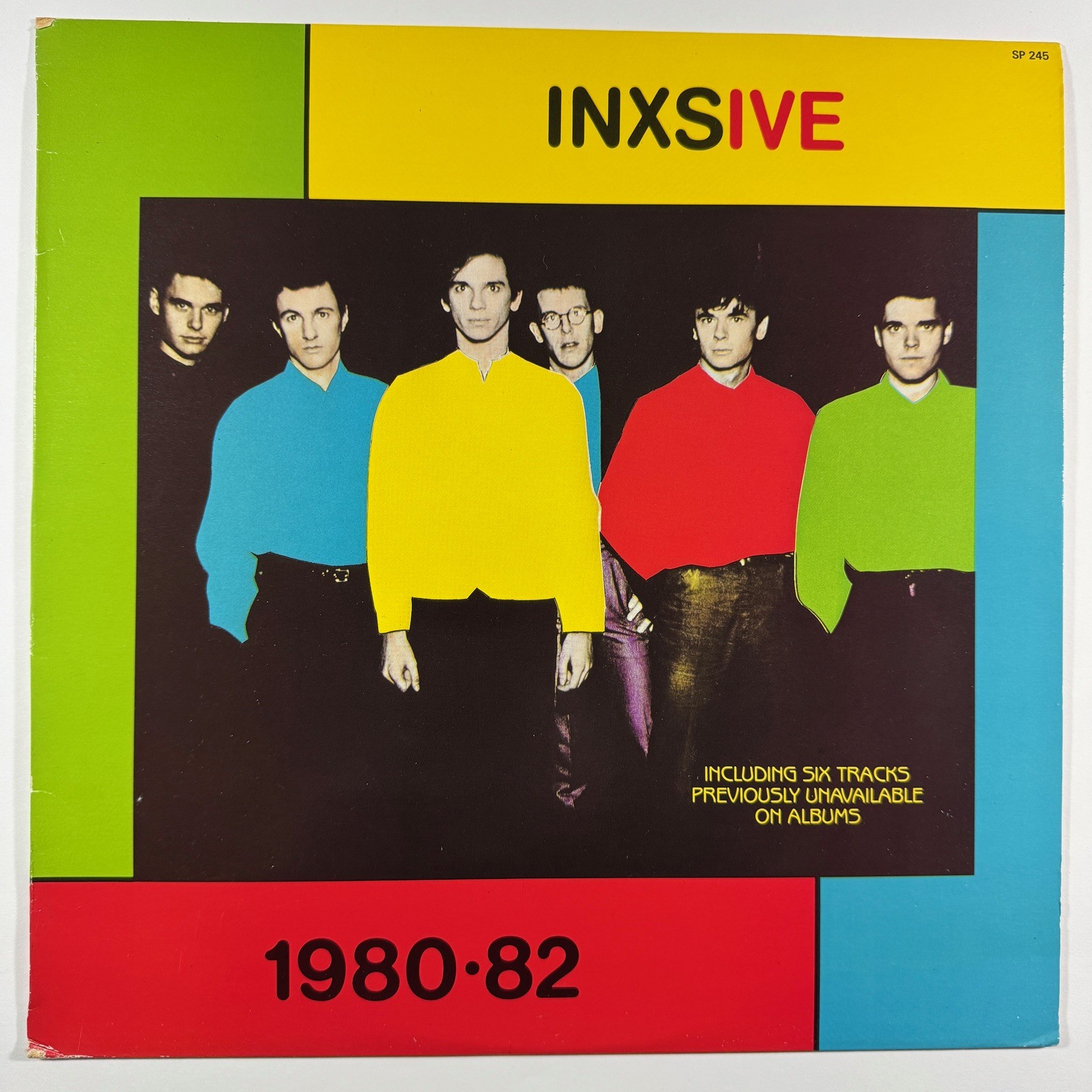 INXS : Inxsive 1980-82 LP (M-) RARE IMPORT 14-Tracks DELUXE Michael Hutchence