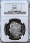 1902 P MORGAN NGC MS65 STAR! SHELDON SEEN STAR COIN! LOOKS PL! RAINBOW NR #74933
