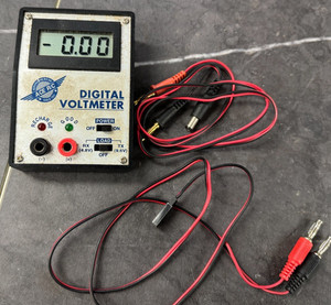 Ace R/C  Digital Voltmeter  RC Volt Meter/Battery Tester with Test Leads