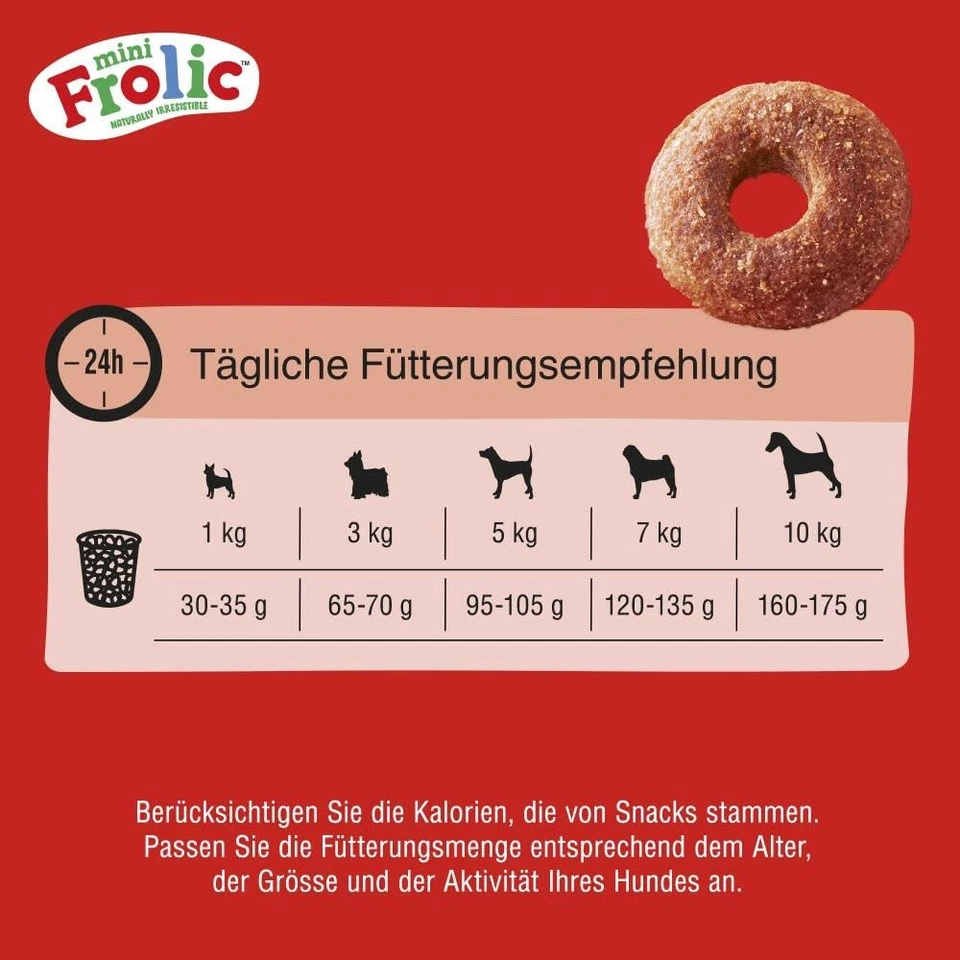 Mini Hunde Trockenfutter für kleine Hunde mit frischem Rind 4x1,5kg - Bild 4 von 4