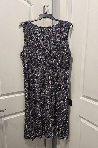 Damen Croft & Barrow Midi Sommerkleid mit Taschen Größe 3X Plus - Bild 3 von 3
