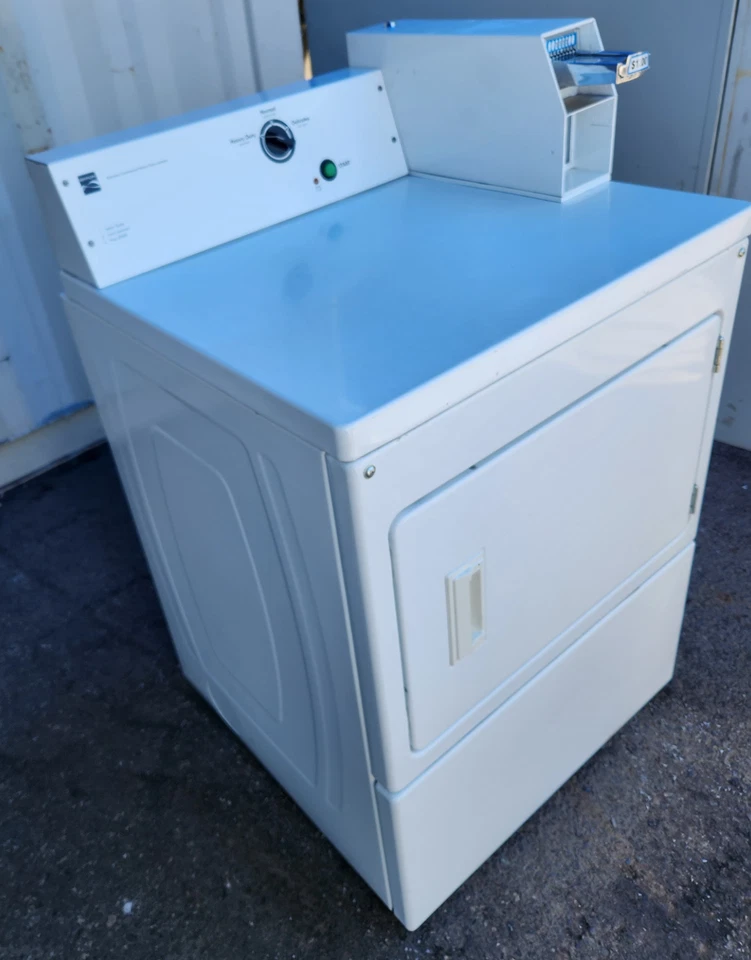 KENMORE COIN OPERATED FRONT LOAD GAS DRYER MODEL 110.77022710 SN: M85001412[REF] - Image 4 of 4