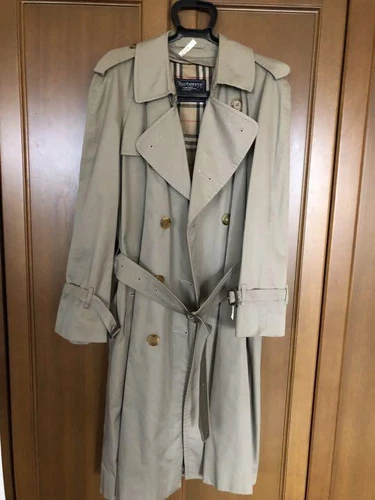 Burberry Trench Cappotto Con Fodera Cachi Uomo #EB ZHA