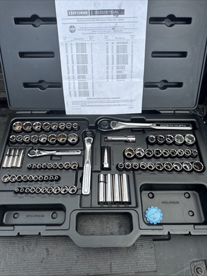 #ad #ad Holy Grail Sears Craftsman Industrial USA Nos 82pc Mechanics Tool Set 24848 Rare $1499.00