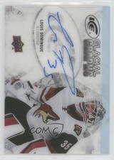 2016-17 Upper Deck Ice Glacial Graphs Louis Domingue #GG-LD Auto 0c3