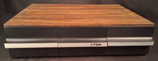 36 Cassette Tape TDK 3 Drawer Organizer Storage Faux Wood