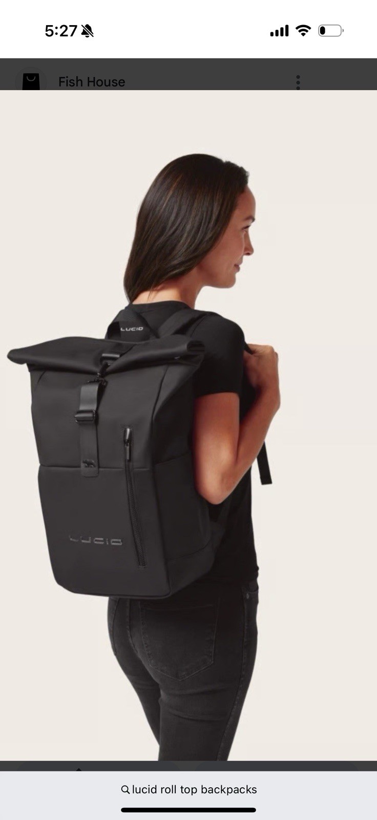 Black 600d Cordura Nylon, 25l, Dual Side Pockets