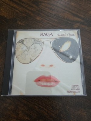 Saga Worlds Apart CD OOP.  *EX-NM*