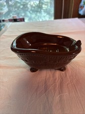 Porte-savon vintage pied griffe baignoire marron